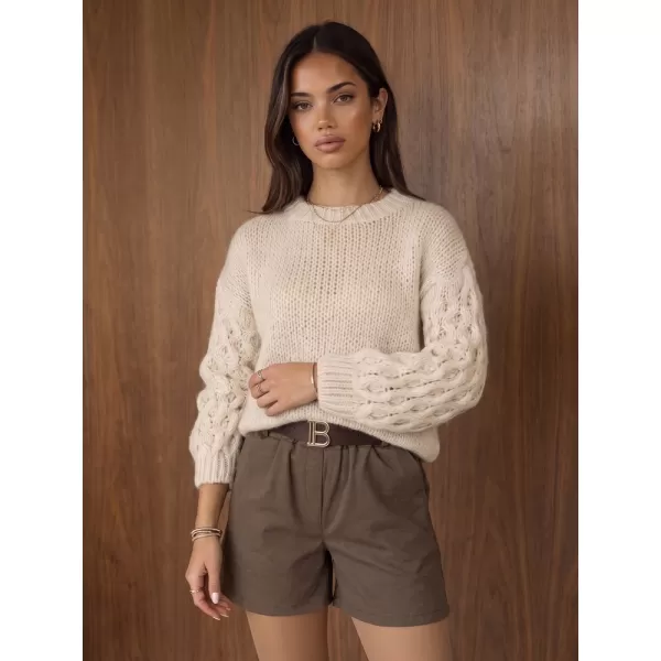  Damenpullover DSTREET MY2590 BEIGE 
