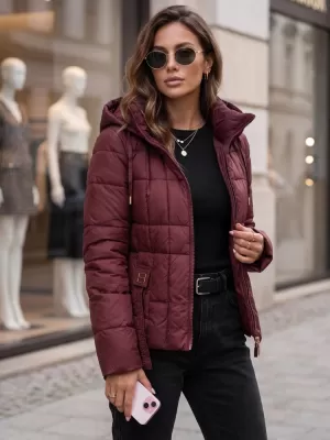 Damenjacke DSTREET TY5859 ROTWEIN