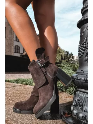 Damenstiefel VINCEZA 91152 SCHOKOLADE