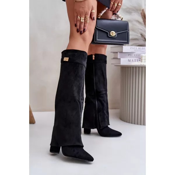  Damenstiefel BOTO 9501A/LA3150/CLS-603 SCHWARZ 