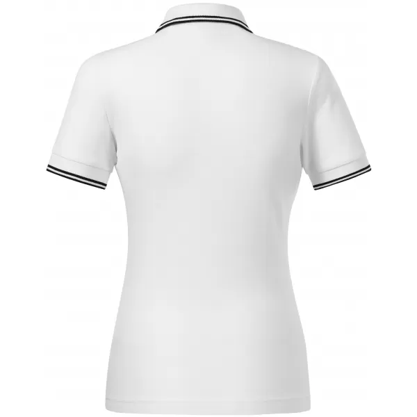  Damen-T-Shirt mit Kragen MALFINI FOCUS 233 WEIß 