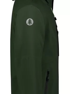 Wasserdichte Herrenjacke NORDBLANC FORTRESS NBSJM8312 GRÜN