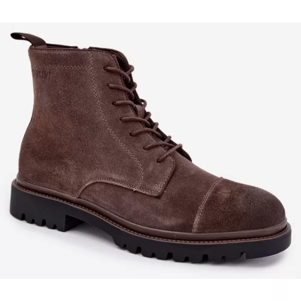  Herren-Stiefeletten BIG STAR SHOES UU174220 SCHWARZ 