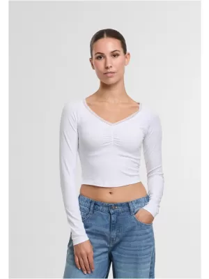 Damen-T-Shirt URBAN CLASSICS TB7729-00220 WEIß