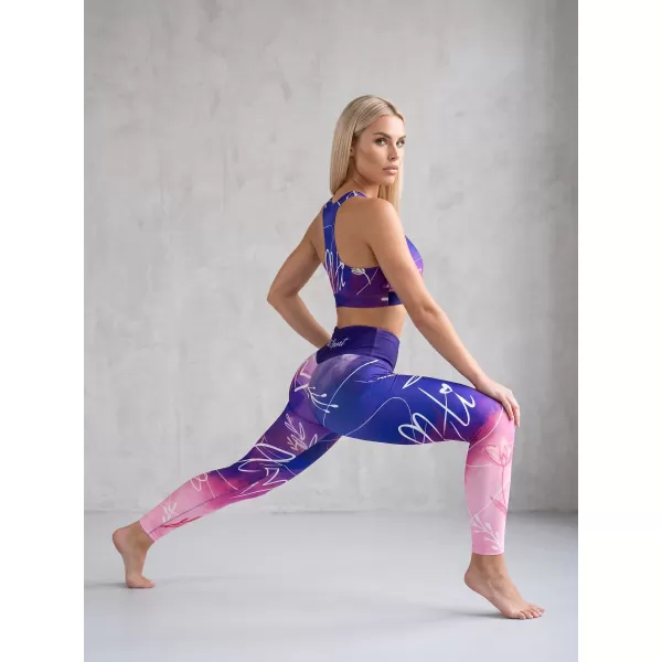  Lange Premium-Leggings für Damen (neue Größen) ALTISPORT VOJ/ALW083LEG05 LILA 