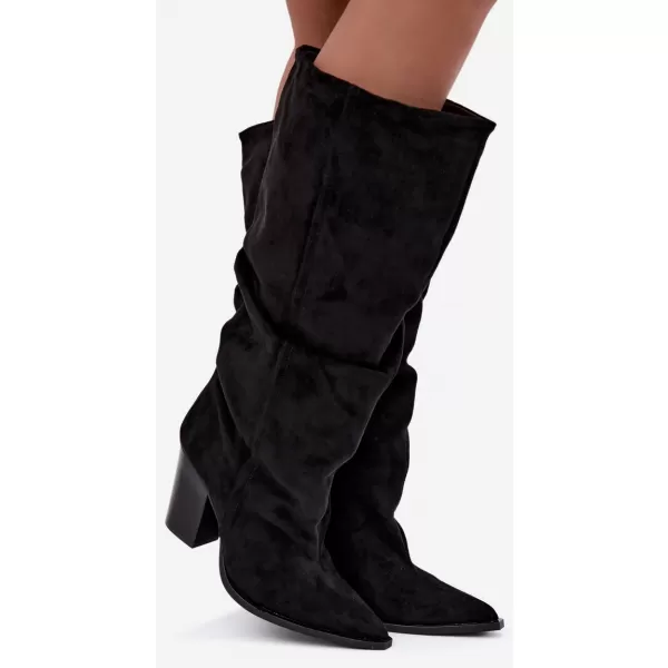 Damenstiefel BOTO 2598A-1 SCHWARZ MATT 