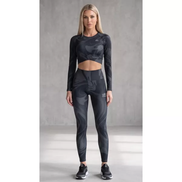  Lange Premium-Leggings für Damen (neue Größen) ALTISPORT VOJ/ALW072LEG05 SCHWARZ 