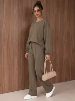 Damen-Set DSTREET AY1229 KHAKI