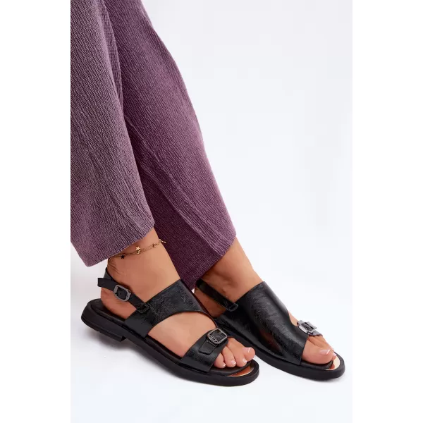  Damensandalen VINCEZA 86434 SCHWARZ 