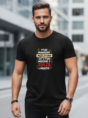 Herren-T-Shirt DSTREET NX0104R-BK SCHWARZ