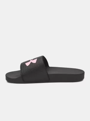 Damenhausschuhe UNDER ARMOUR W ARMR SLIDE 6007532-003 SCHWARZ