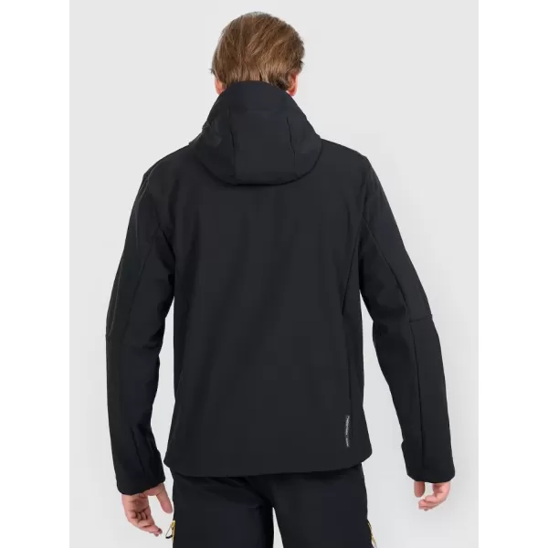  Herren-Softshelljacke 4F RAW25TSOFM506 TIEFSCHWARZ 