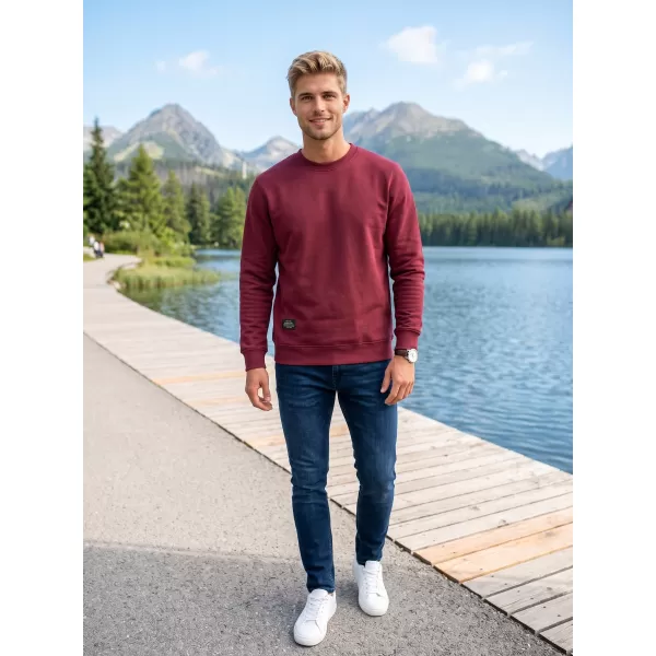  Herren-Sweatshirt ALTISPORT NP/ALMST43001 BURGUND 