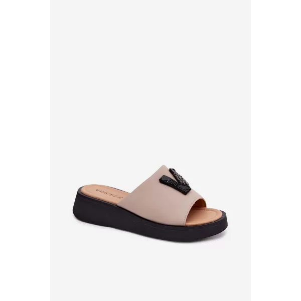  Damenhausschuhe VINCEZA 66950 BEIGE 
