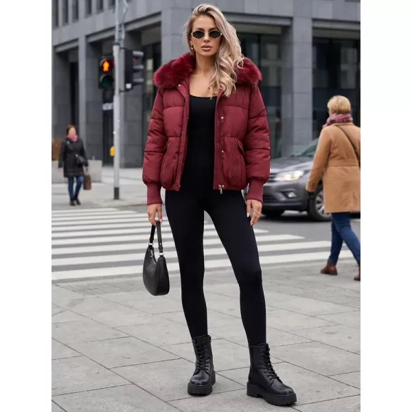  Damenjacke DSTREET TY5817 BURGUND 