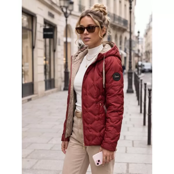  Damenjacke DSTREET TY5885 BURGUND 