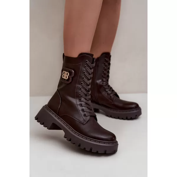  Damenschuhe BOTO QH7735 BRAUN 