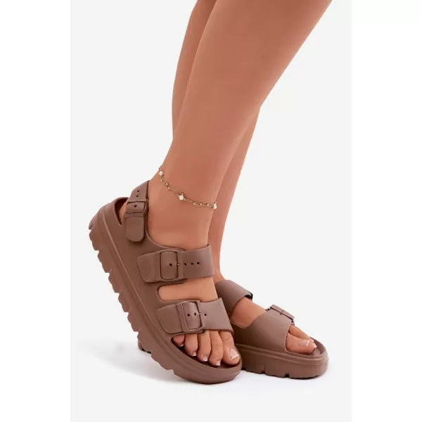  Damensandalen BIG STAR SHOES TT274A035 BRAUN/BEIGE 