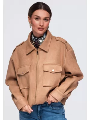 Damenjacke OMBRE OW-JANP-0147 KAMEL
