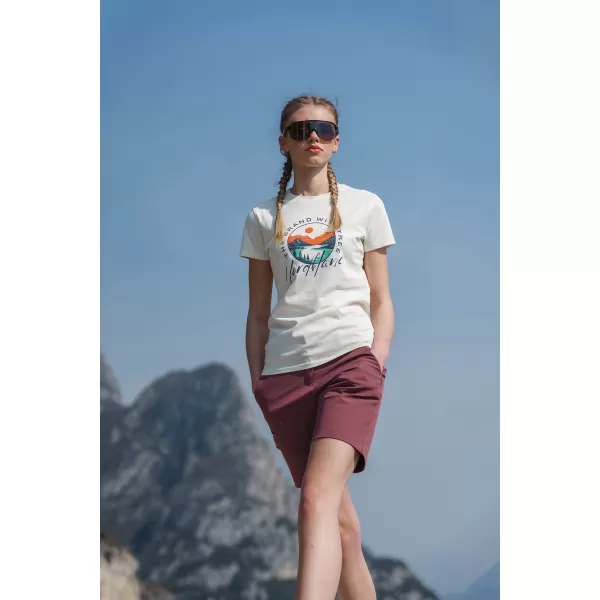  Damen-T-Shirt NORDBLANC STARLIGHT NBSLT8176 WEIß 