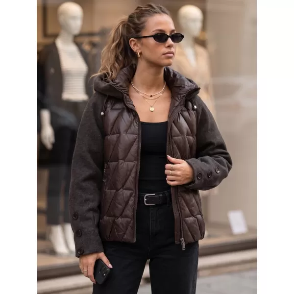  Damenjacke DSTREET TY5933 BRAUN 