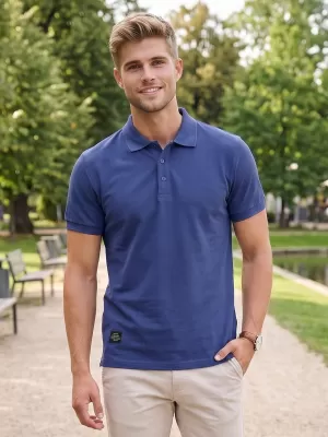 Herren-T-Shirt mit Kragen ALTISPORT NP/ALMST90601 GEWOHNHEITEN