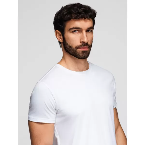  Herren-T-Shirt OMBRE OM-TSBS-0268 WEIß 