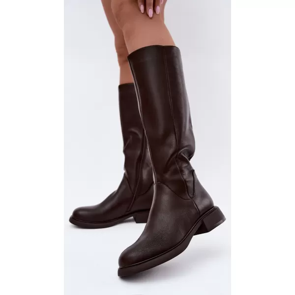  Damenstiefel S.BARSKI JC62-1036 BRAUN 