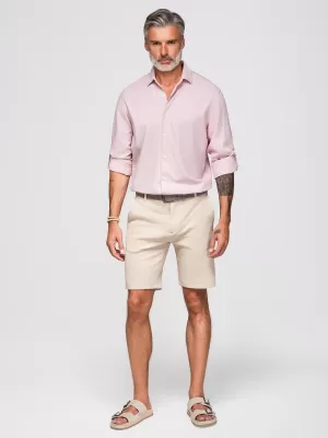 Herrenhemd OMBRE OM-SHCS-0190 PASTELLROSA