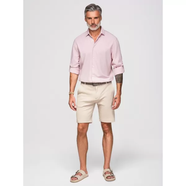  Herrenhemd OMBRE OM-SHCS-0190 PASTELLROSA 
