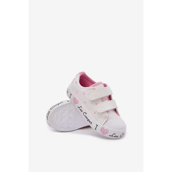  Kinder-Sneaker LEE COOPER LCW-25-02-3264K WEIß 