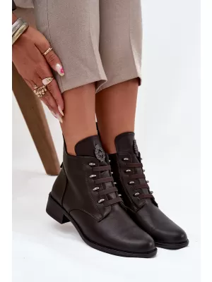 Damenschuhe BOTO ASA198-21 SCHOKOLADE