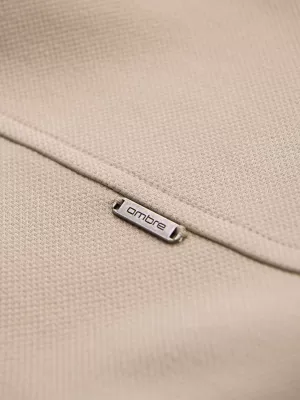 Herrenhemd OMBRE OM-SHCS-0220 BEIGE