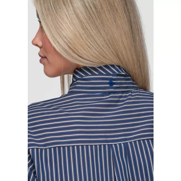  Damenhemd OMBRE OW-SH-E0067 MARINEBLAU 