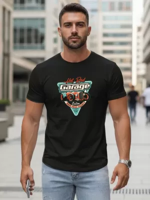 Herren-T-Shirt DSTREET NX5093R-BK SCHWARZ