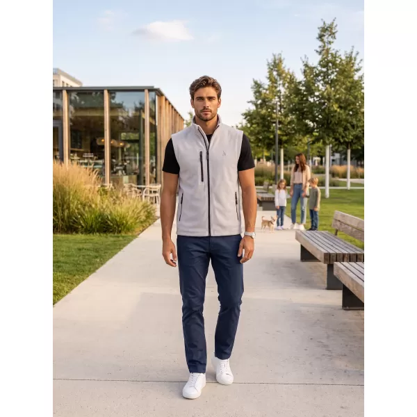  Fleeceweste für Herren ALTISPORT ALM002525 HELLGRAU 
