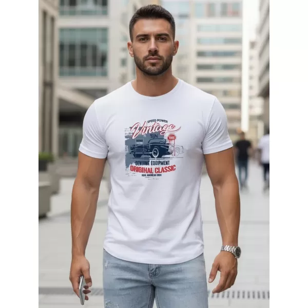 Herren-T-Shirt DSTREET NX5082R WEIß 