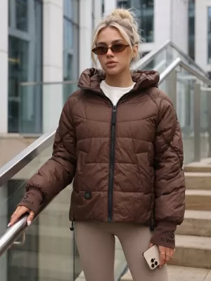 Damenjacke DSTREET TY5760 BRAUN