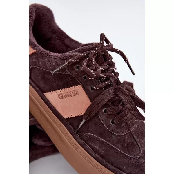  Damen-Sneaker BIG STAR SHOES UU274770 BRAUNE/BEIGE SCHATTEN 