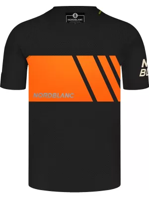 Funktionelles Radsport-T-Shirt für Herren NORDBLANC MUD NBSMF8083 ORANGE
