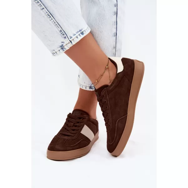  Damen-Sneaker BIG STAR SHOES UU274008 BRAUN/BEIGE 