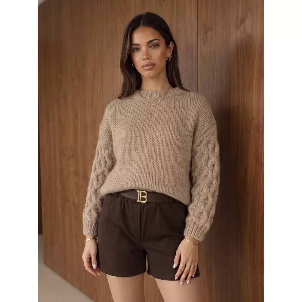  Damenpullover DSTREET MY2592 BEIGE 