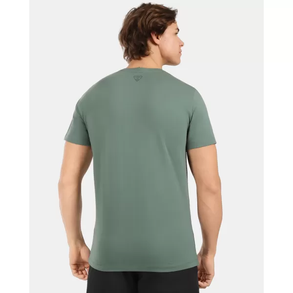  Herren-T-Shirt KILPI PROMO-M 1M0378KI KHAKI 
