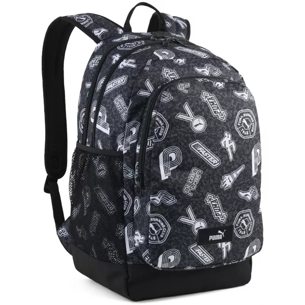  Rucksack PUMA ACADEMY AOP BACKPACK 09115025 PUMA BLACK/RUNNING ICONS AOP 