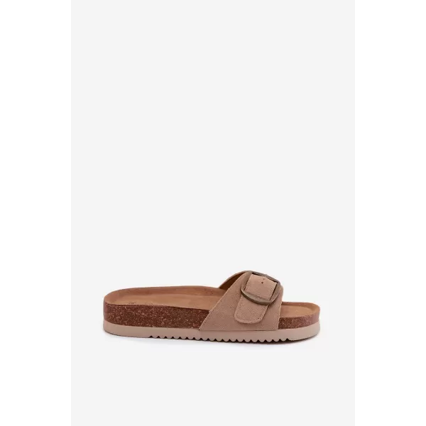  Damenhausschuhe BOTO 2833 KHAKI 