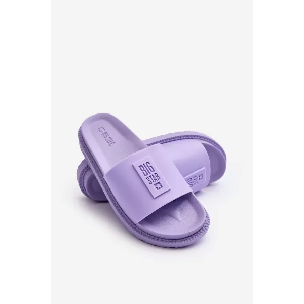  Damenhausschuhe BIG STAR SHOES LL274426 VIOLETT 