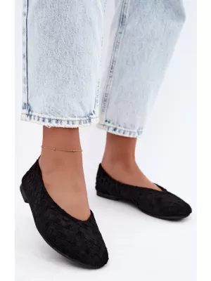 Ballerinas für Damen BOTO 9867 SCHWARZ