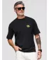 Herren-T-Shirt OMBRE OM-TSCT-0275 SCHWARZ