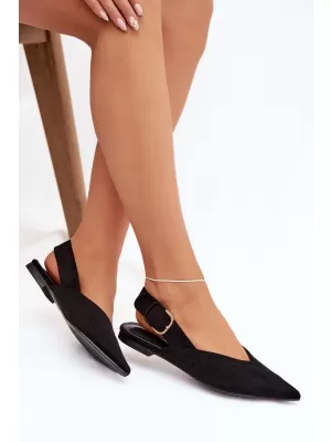 Ballerinas für Damen BOTO JH598/9755 SCHWARZ
