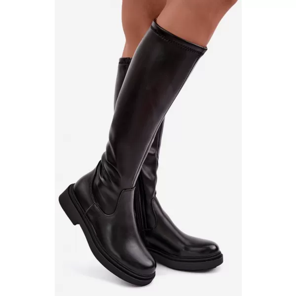  Damenstiefel SERGIO LEONE KZ-02 SHCWARZ 